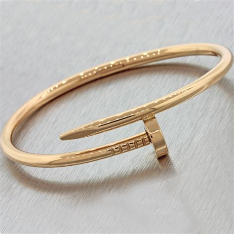 bracelet cartoer clou|cartier nail bracelet original.